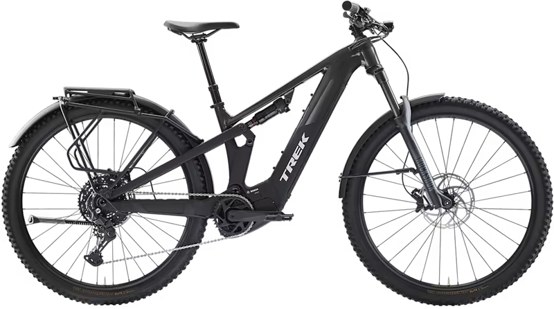 Trek Powerfly FS4 8EQEU Full Suspension Mountain Bike 2027 in Lithium Trek Black