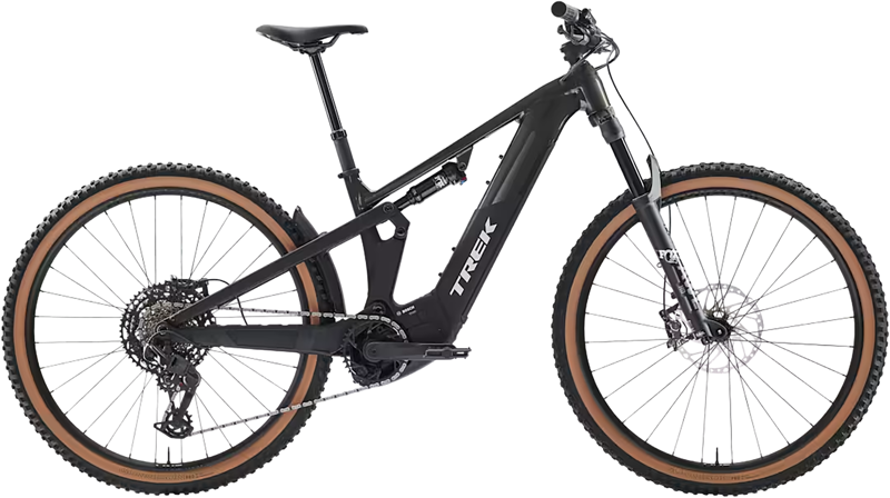 Trek Powerfly FS+ 6 EU Full Suspension Mountain Bike 2027 in Lithium Trek Black