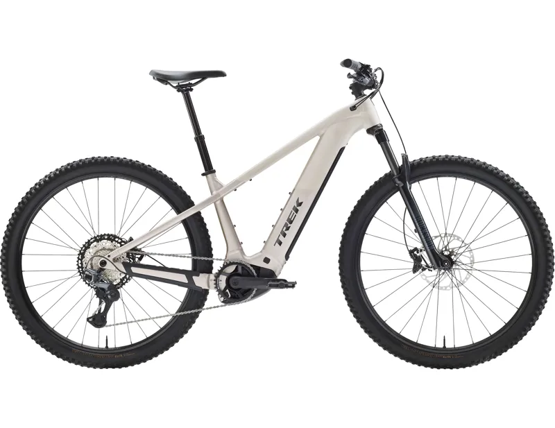 Trek POWERFLY+ 6 Gen 5 800Wh Electric Hardtail Mountain Bike 2027 in Buff Beige/Supernova