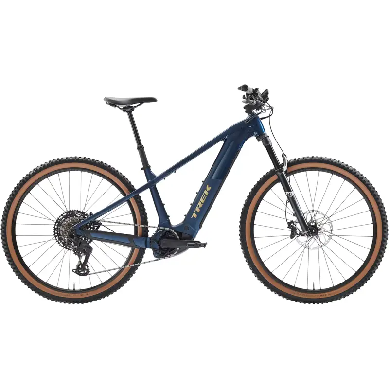 Balfes Bikes Trek POWERFLY+ 8 Gen 5 Electric Hardtail Mountain Bike 2027 in Mulsanne | Free postage over £30, £10 off first order, price match & 0% finance.