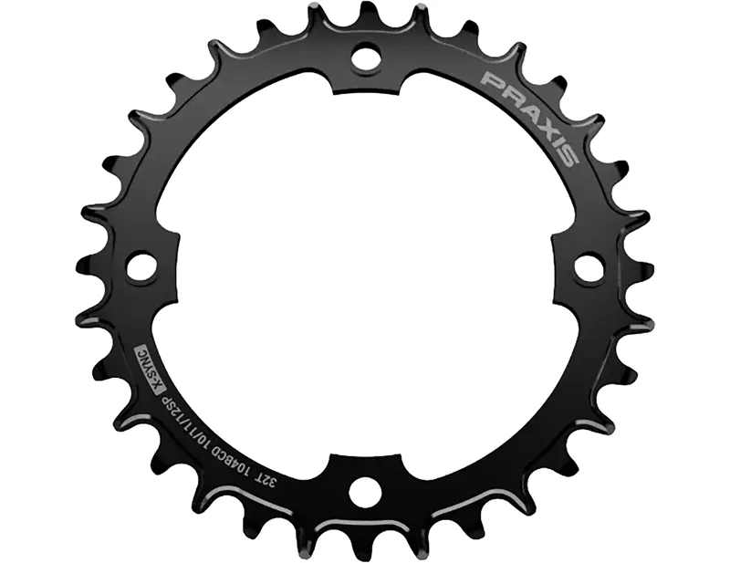 Balfes Bikes Praxis Works Praxis 104BCD NW E-Mountain Bike 10/11/12spd Chainring in Black | Free postage over £30, £10 off first order, price match & 0% finance.