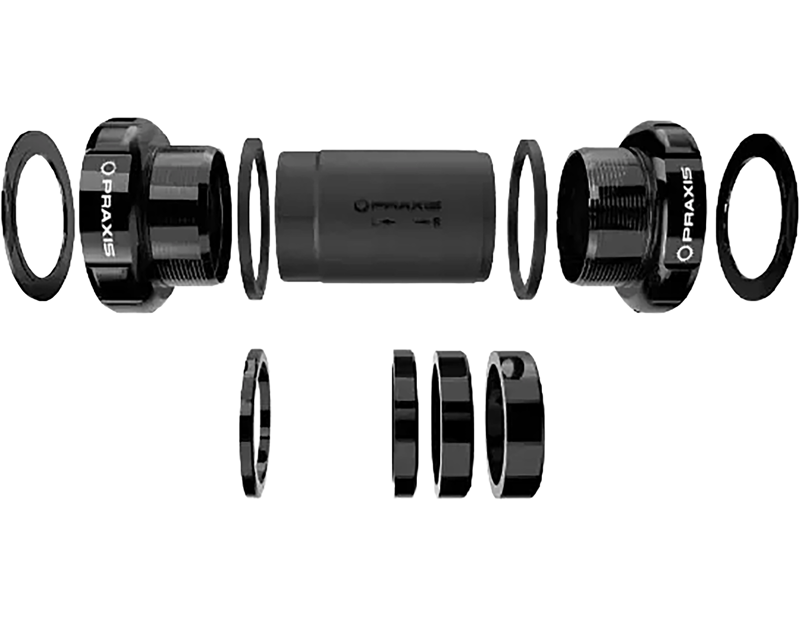 Praxis BSA 68/73mm Bottom Bracket in Black - SRAM DUB-1