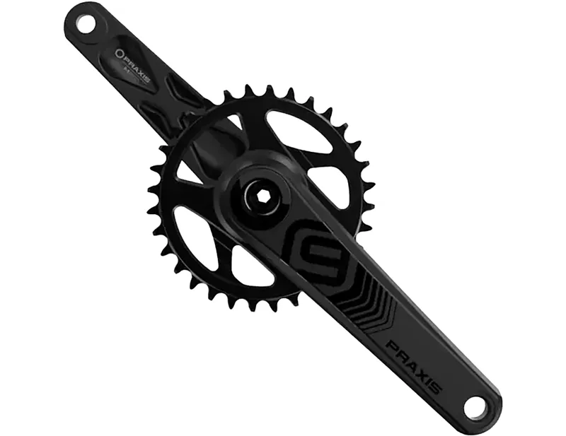 Praxis DH-9 83/165mm Cranks in Black-1