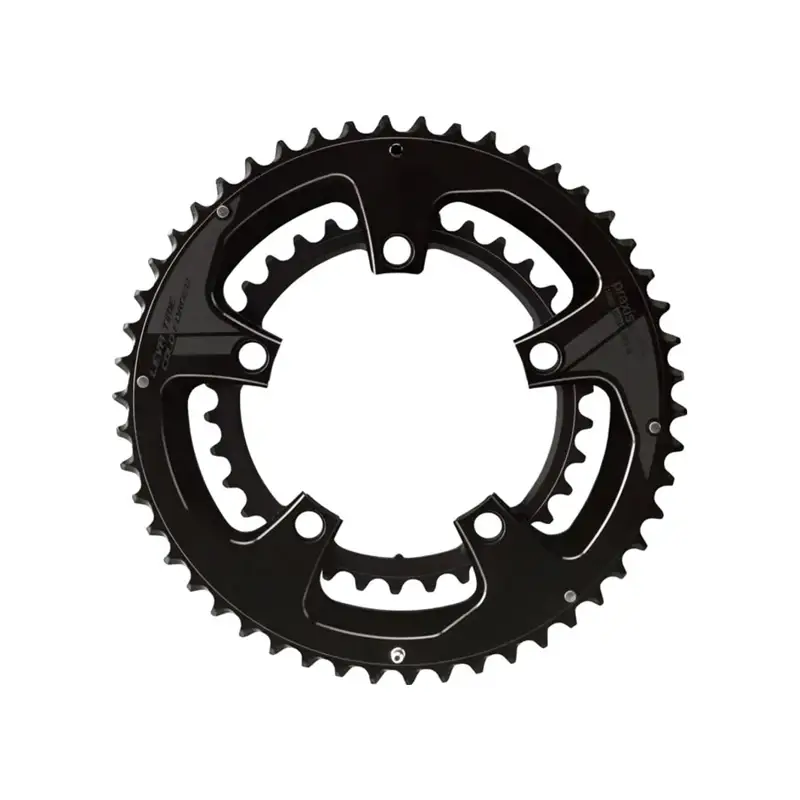Balfes Bikes Praxis Works Buzz Rings 110 BCD 48/32 Tooth 10/11/12sp in Black | Free postage over £30, £10 off first order, price match & 0% finance.