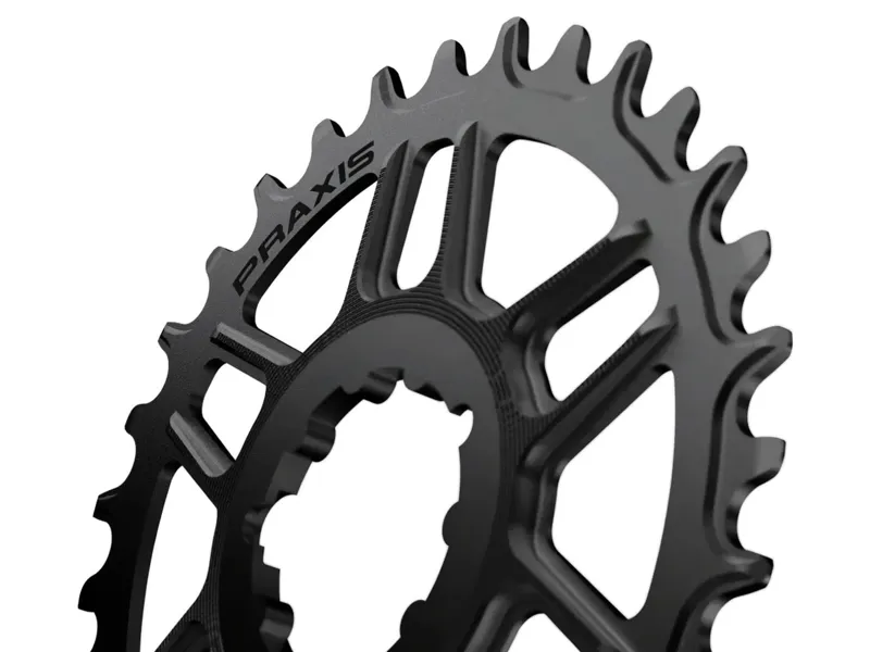 Praxis Works Direct Mount NW 3mm Offset 30t Chainring in Black-1