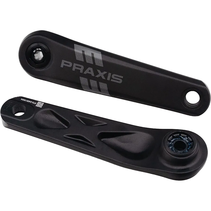 Balfes Bikes Praxis Works E-Cranks Type 2 Alloy 160mm in Black | Free postage over £30, £10 off first order, price match & 0% finance.