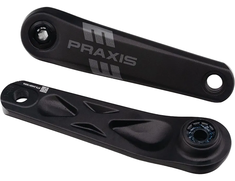 Praxis Works E-Cranks Type 2 Alloy 165mm in Black