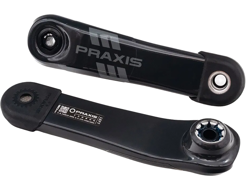 Praxis Works E-Cranks Type 2 Carbon 165mm in Black