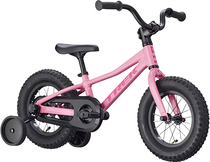 Trek Precaliber 12 inch Hybrid Kids Bike 2027 in Pink Frosting-1