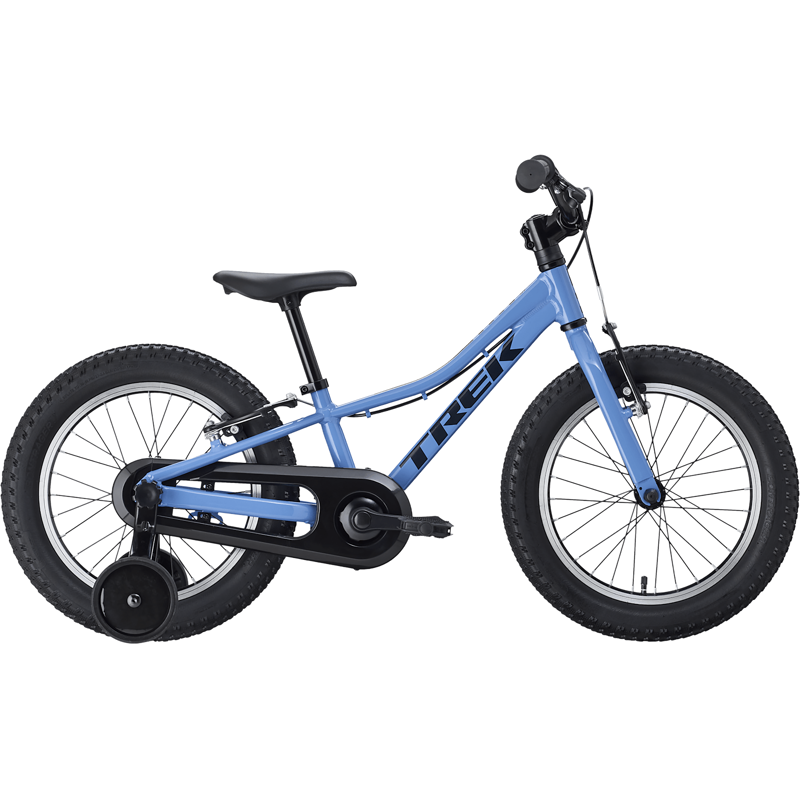 Balfes Bikes Trek Precaliber 16 inch Freewheel Kids Bike 2027 in Fjord Blue | Free postage over £30, £10 off first order, price match & 0% finance.