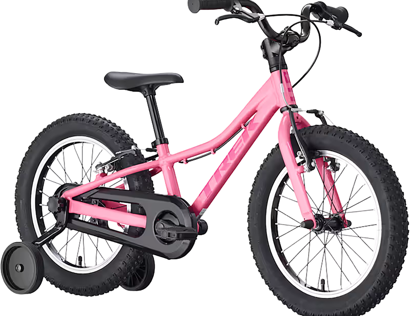 Trek Precaliber 16 inch Freewheel Kids Bike 2027 in Pink Frosting-1