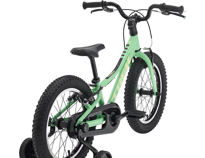 Trek Precaliber 16 inch Freewheel Kids Bike 2027 in Green Flash-2