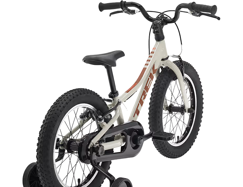 Trek Precaliber 16 inch Freewheel Kids Bike 2027 in Buff Beige-2