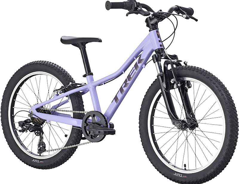 Trek Precaliber 20 Inch 7-Speed Kids Hybrid Bike 2027 in Lavender Haze-5