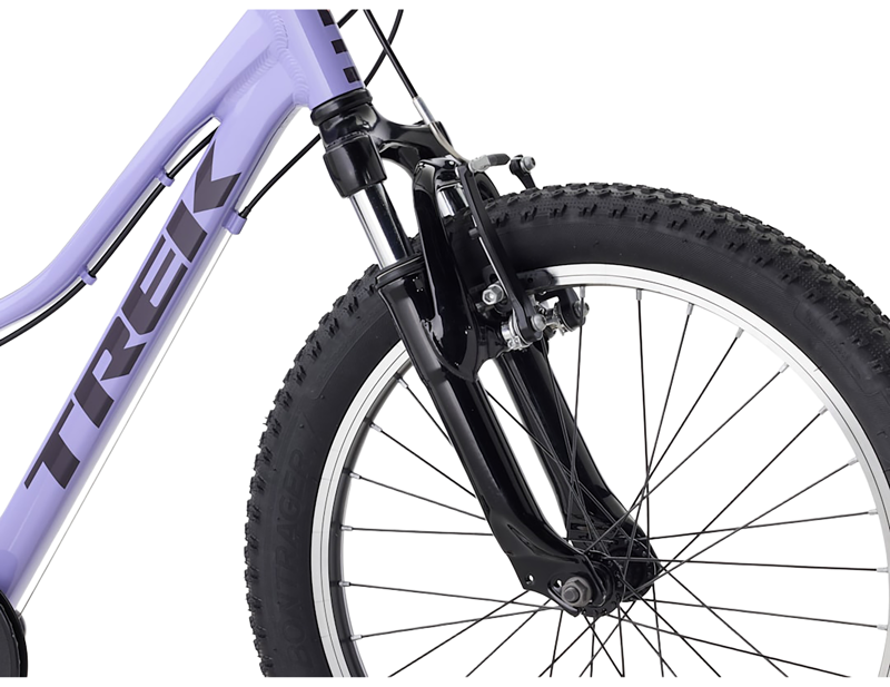 Trek Precaliber 20 Inch 7-Speed Kids Hybrid Bike 2027 in Lavender Haze-2