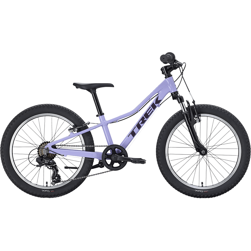 Balfes Bikes Trek Precaliber 20 Inch 7-Speed Kids Hybrid Bike 2027 in Lavender Haze | Free postage over £30, £10 off first order, price match & 0% finance.