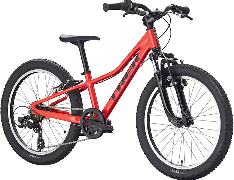 Trek Precaliber 20 Inch 7-Speed Kids Hybrid Bike 2027 in Red-1