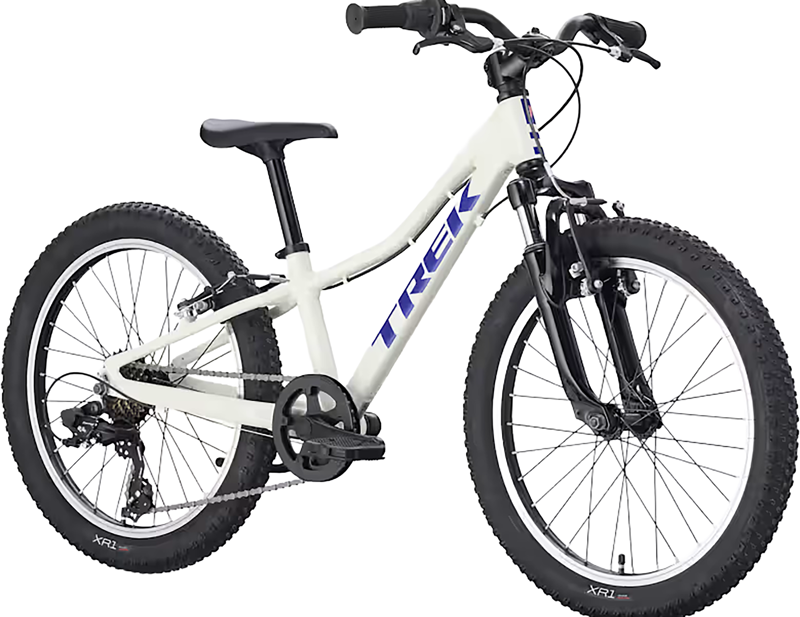 Trek Precaliber 20 Inch 7-Speed Kids Hybrid Bike 2027 in Era White-2