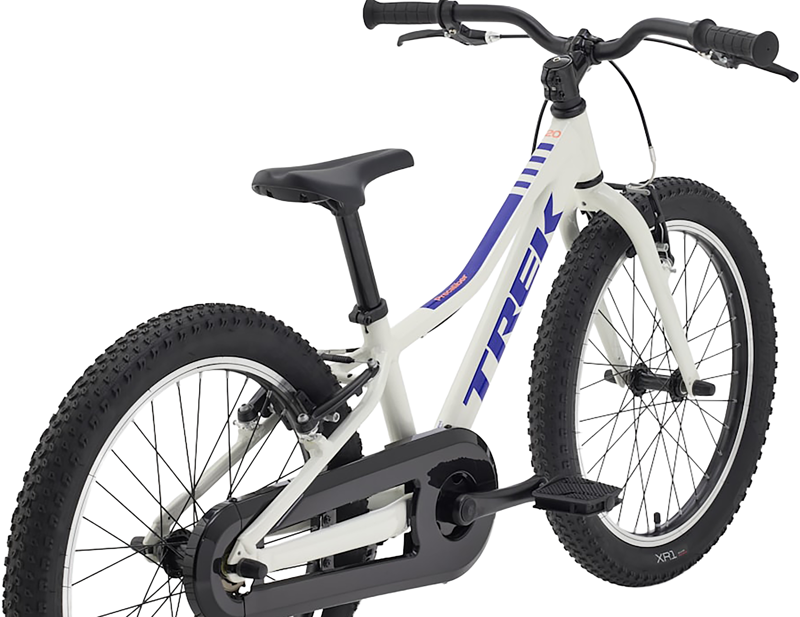 Trek Precaliber 20 inch Freewheel Kids Hybrid Bike 2027 in Era White-1
