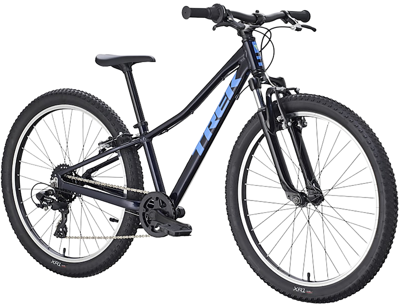Trek Precaliber 24 Inch Suspension 8 Speed Kids Bike 2027 in Marianas Blue-2