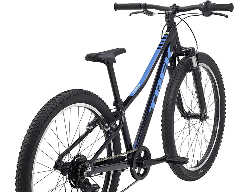 Trek Precaliber 24 Inch Suspension 8 Speed Kids Bike 2027 in Marianas Blue-1
