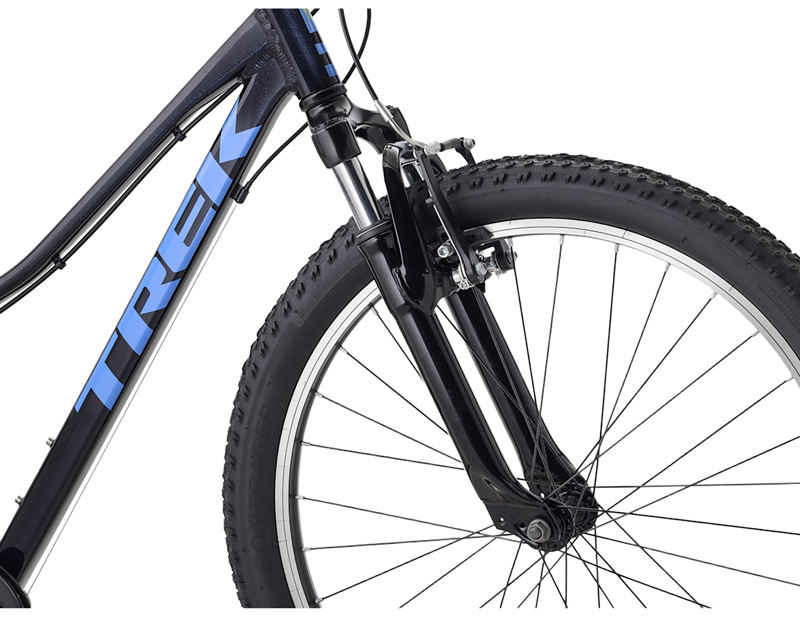 Trek Precaliber 24 Inch Suspension 8 Speed Kids Bike 2027 in Marianas Blue-5