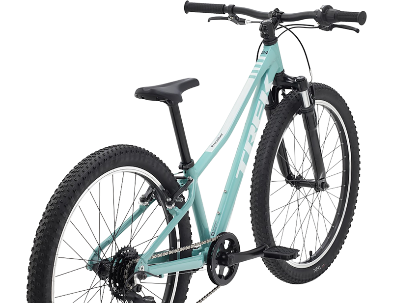 Trek Precaliber 24 Inch Suspension 8 Speed Kids Bike 2027 in Blue Sage-2