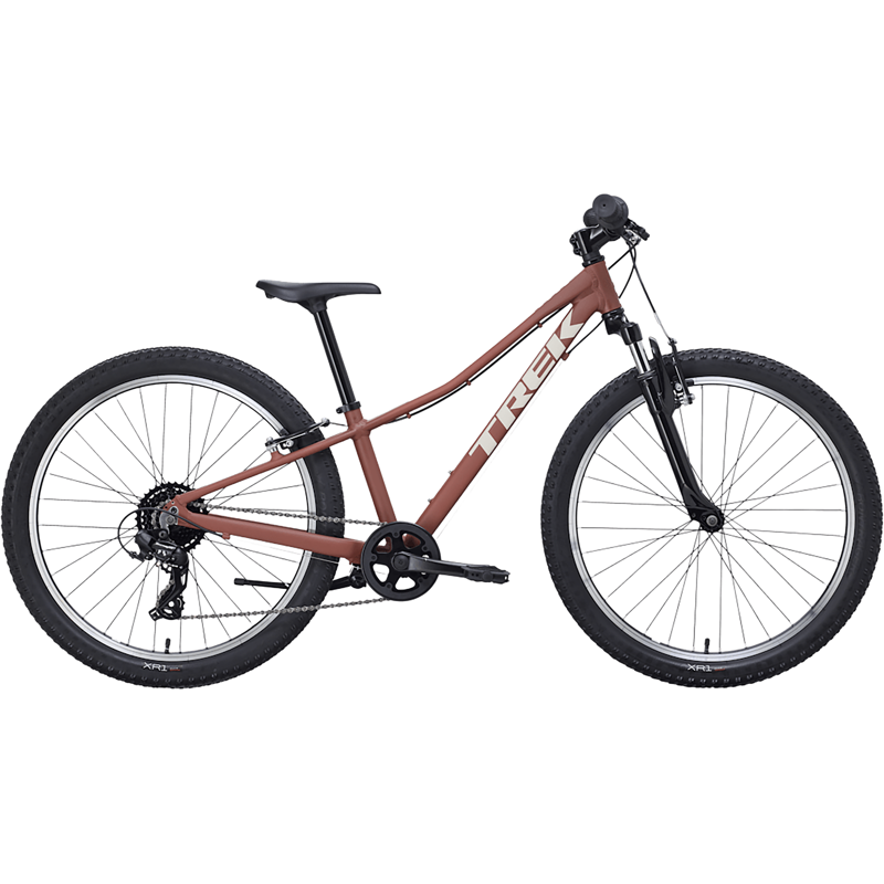 Balfes Bikes Trek Precaliber 24 Inch Suspension 8 Speed Kids Bike 2027 in Sedona Red | Free postage over £30, £10 off first order, price match & 0% finance.