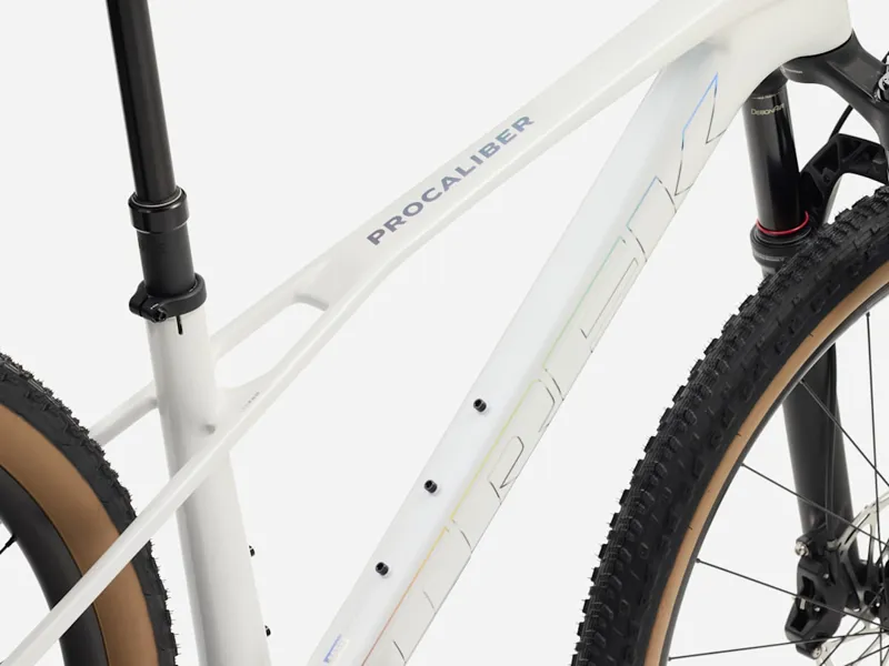 Trek Procaliber 9.6 Gen 3 Hardtail Mountain Bike 2027 in Crystal White-4