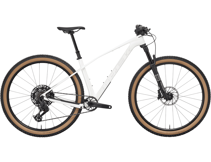 Trek Procaliber 9.6 Gen 3 Hardtail Mountain Bike 2027 in Crystal White