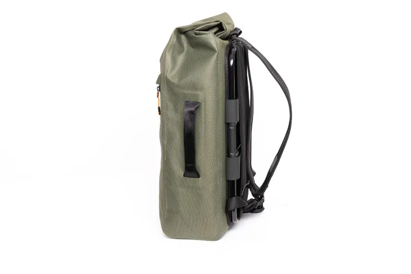 Brompton x Bear Grylls Waterproof Backpack in Moss Green-1