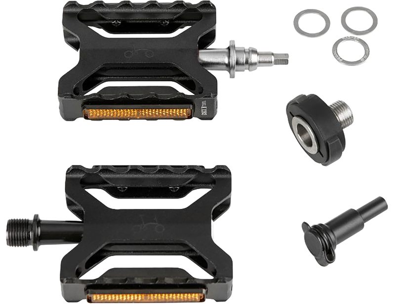 Brompton Superlight Quick Release Pedals in Black