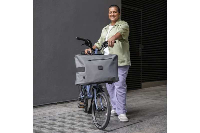 Brompton Borough Waterproof Backpack in Graphite-1