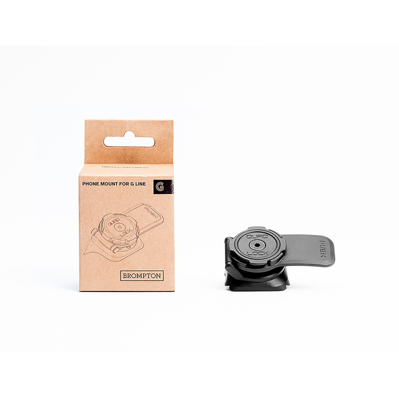 Balfes Bikes Brompton Quad Lock Phone Mount for G-Line without Adapter in Black | Free postage over £30, £10 off first order, price match & 0% finance.