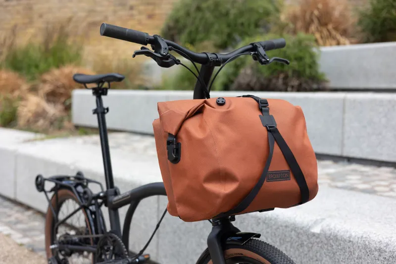 Brompton Waterproof Roll Top Large Frame in Copper-8