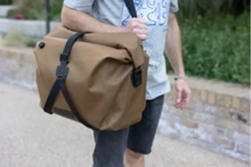 Brompton Waterproof Roll Top Large Frame in Bronze-7