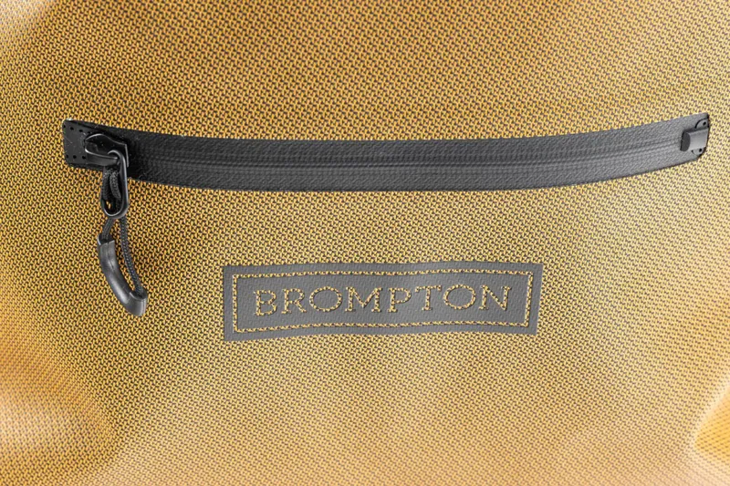 Brompton Waterproof Rolltop Small + Frame Backpack in Bronze-4