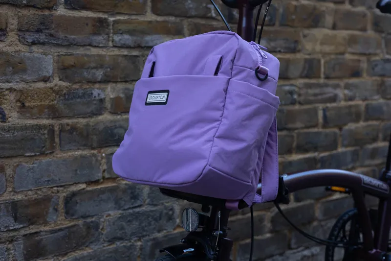 Brompton Tote Bag S + Frame in Lavender