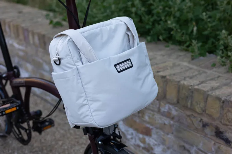 Brompton Tote Bag S + Frame in Ivory