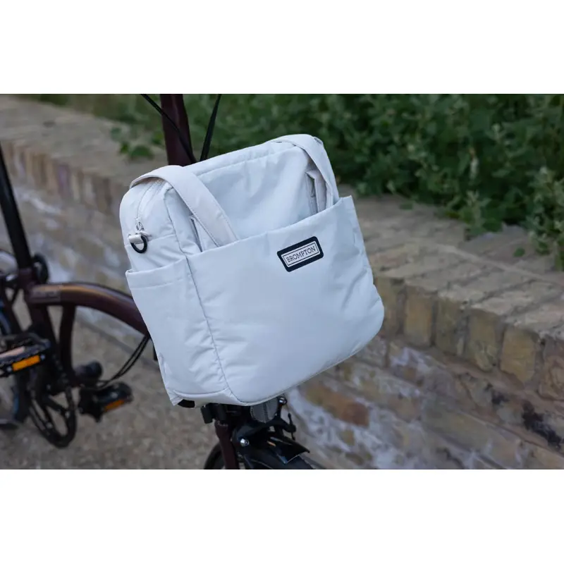 Balfes Bikes Brompton Tote Bag S + Frame in Ivory | Free postage over £30, £10 off first order, price match & 0% finance.
