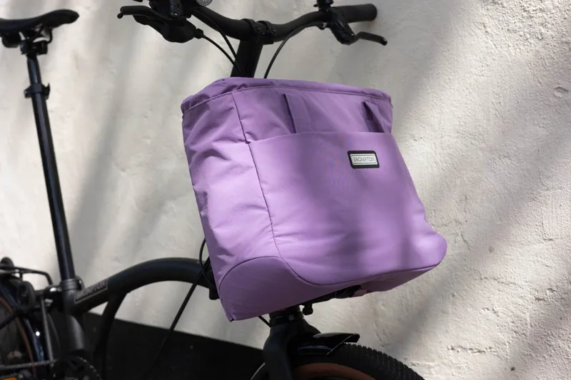 Brompton Tote Bag M + Frame in Lavender