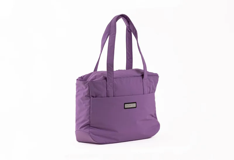 Brompton Tote Bag M + Frame in Lavender-3