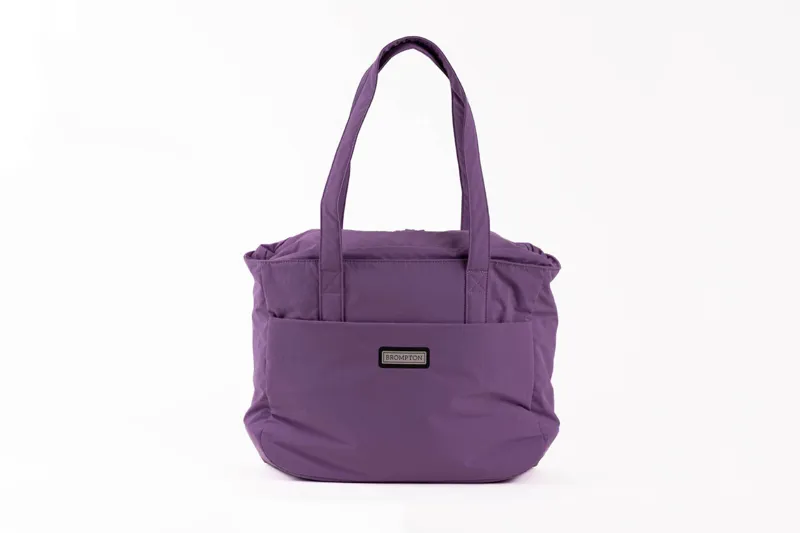 Brompton Tote Bag M + Frame in Lavender-2