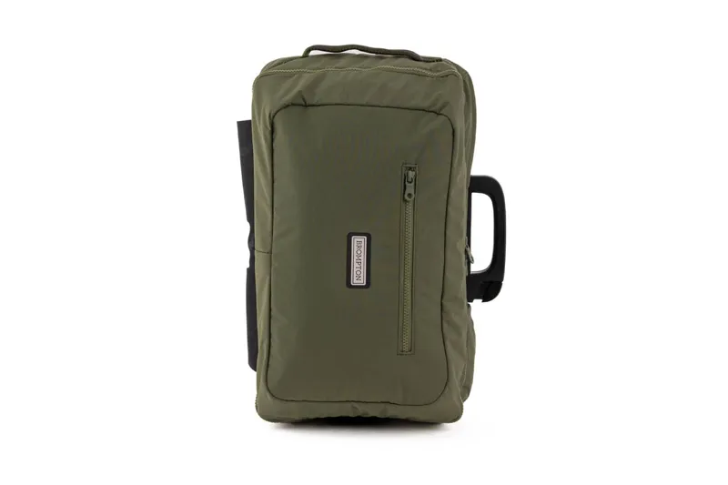 Brompton Electric Backpack M + Frame in Olive Green-6