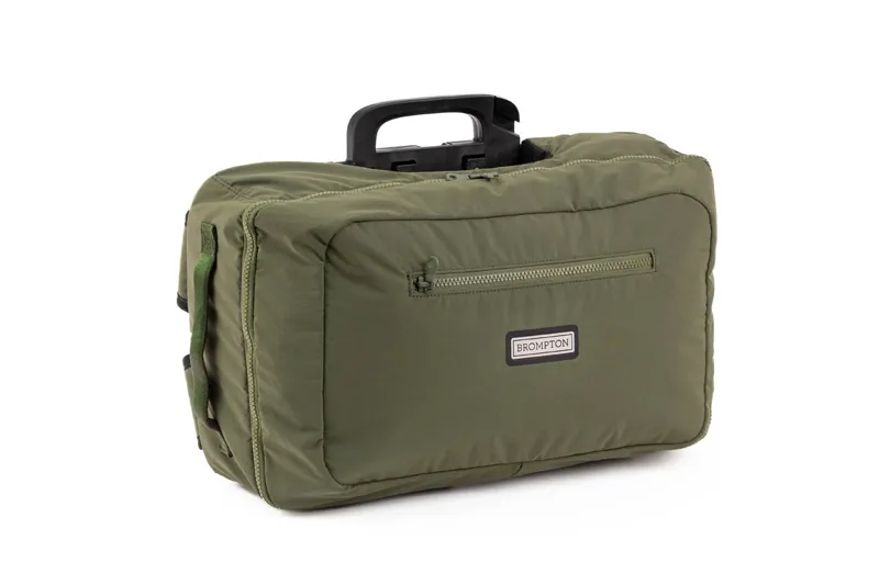 Brompton Electric Backpack M + Frame in Olive Green-4