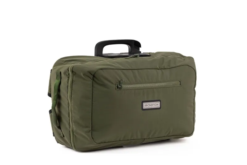 Brompton Electric Backpack M + Frame in Olive Green-5