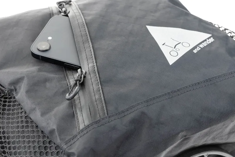 Brompton x and wander Backpack in black-7