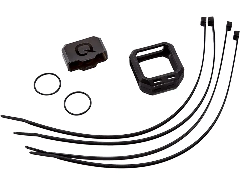 Quarq Shockwiz Mount and Cover in BLACK