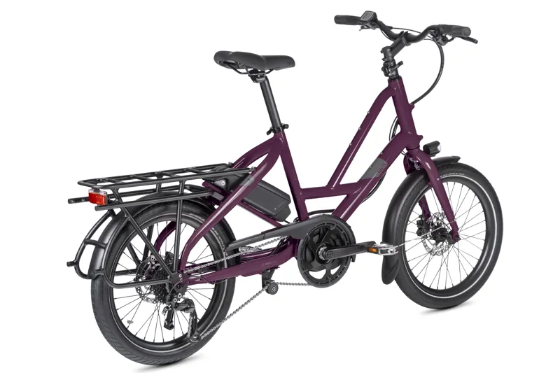 Tern Quick Haul P9 Perf Electric Cargo Bike 2026 in Merlot-4