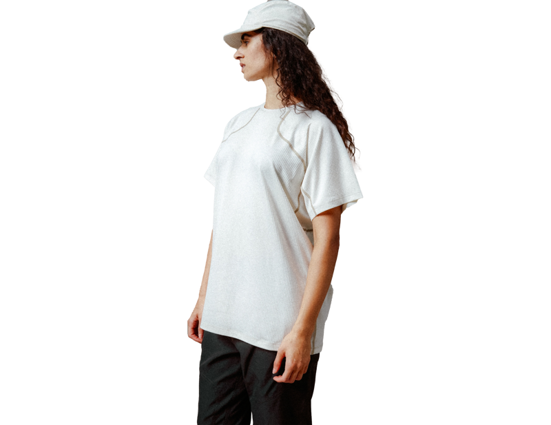 Endura Short Sleeve Corner Shirt in Whisper White-2